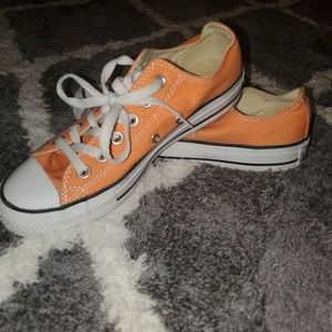 Orange Converse Sneakers